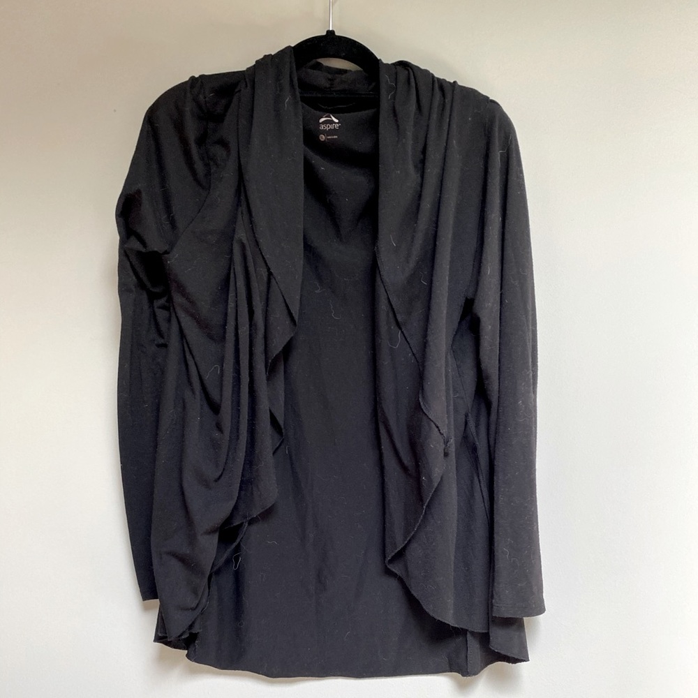 Aspire XL athletic material cardigan